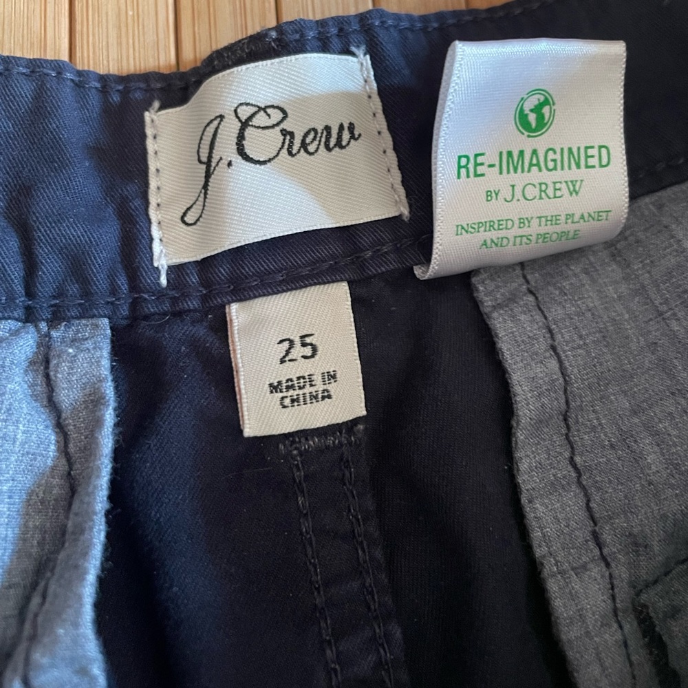 J. Crew Slouchy boyfriend chino pant with paint splatter